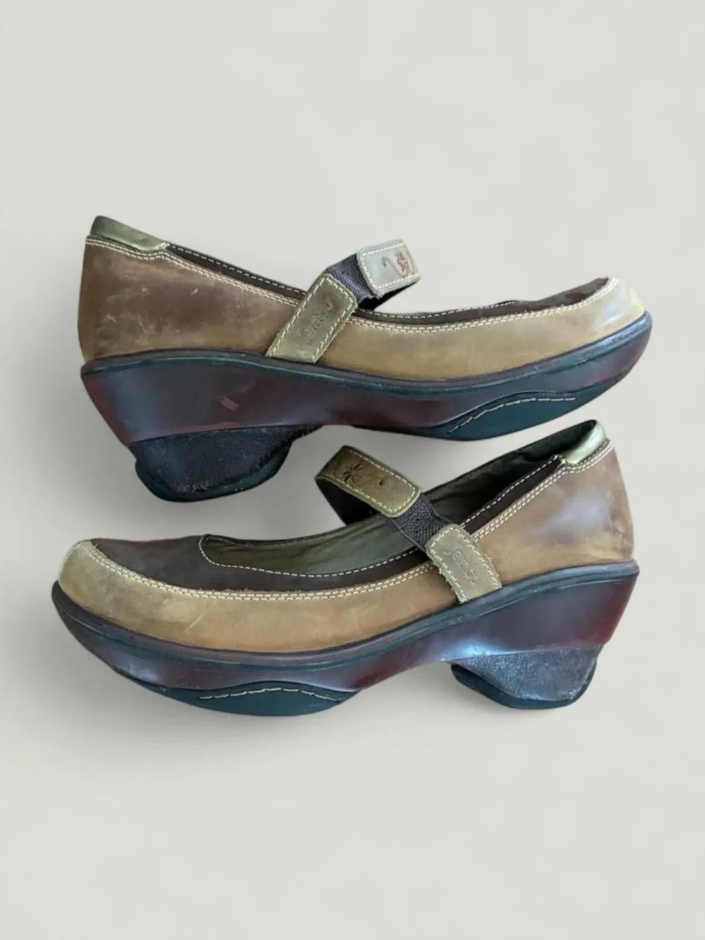 Jambu Mary Jane Wedge Shoes